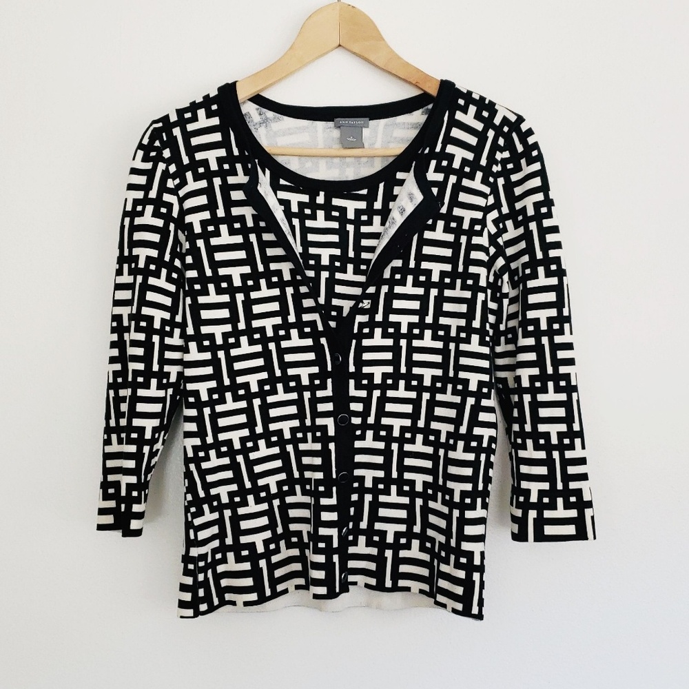 Ann Taylor Classic Sweater Set - Small